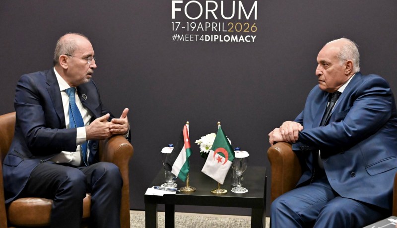 من أنطاليا… الجزائر والأردن يجددان التضامن ويبحثان الأوضاع في منطقة الشرق الأوسط