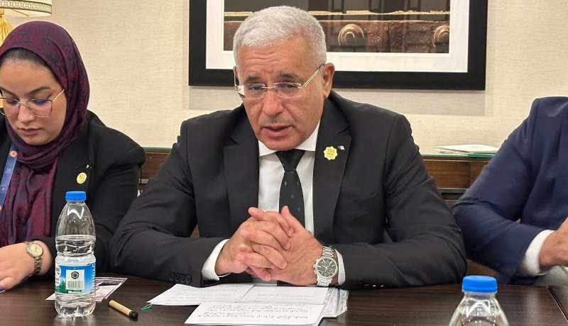 بوغالي يبرز رؤية رئيس الجمهورية الرامية لتعزيز العدالة الدولية