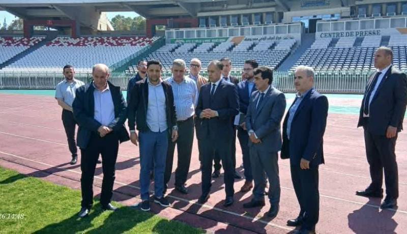 بالصور.. صادي يتفقد ملعب 5 جويلية تحضيرًا لنهائي الكونفدرالية بين الاتحاد والزمالك