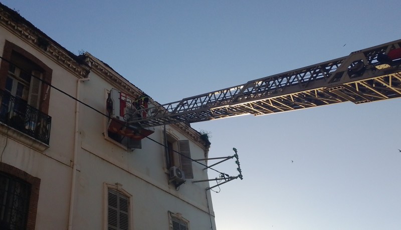 إصابة شخصين في انهيار درج بناية قديمة وسط قسنطينة