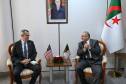 مقرمان يستقبل القائم بالأعمال بالنيابة للسفارة الأمريكية بالجزائر