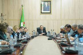 بداري يلتقي بفوج عمل متخصص في المناجم والأتربة النادرة