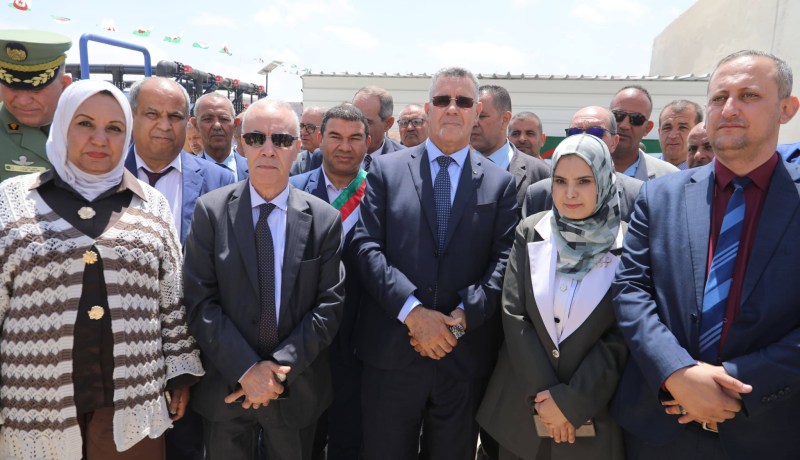 وزير الري يعاين وضعية تموين بئر العاتر بالمياه الشروب