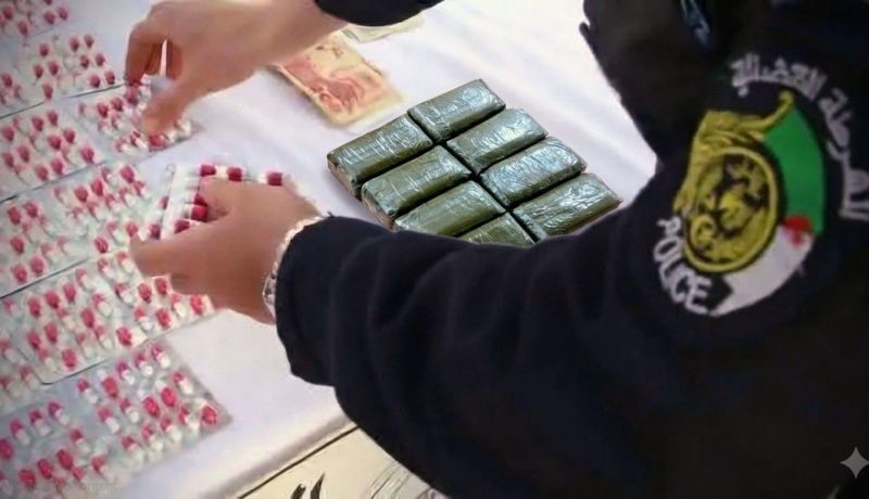 تلمسان: إسترجاع “درون” لتهريب المخدرات وحجز 10 كلغ من “الكيف”