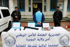 البويرة: الإطاحة بشخص ينشط ضمن شبكة تتاجر في المتاجرة بالأسلحة النارية والذخيرة الحية 