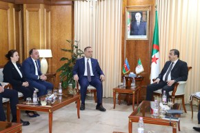 عرقاب يبحث مع وفد برلماني أذربيجاني تعزيز الشراكة في قطاع المحروقات