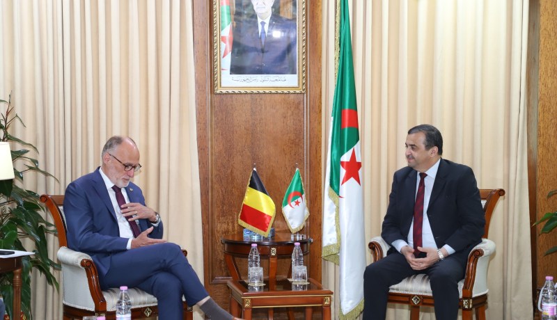 بلجيكا تُبدي اهتمامها بتعزيز التعاون مع الجزائر في مجال المحروقات