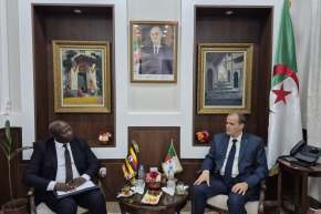 رزيق يبحث مع نائب وزير التجارة الأوغندي سبل تعزيز المبادلات الاقتصادية