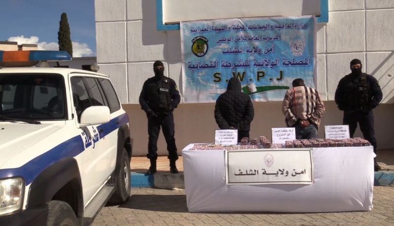 الشلف.. تفكيك شبكة إجرامية وضبط نحو 10 آلاف كبسولة بريغابالين