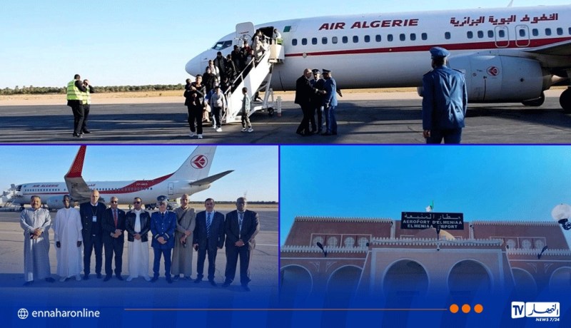 مطار المنيعة ..إعادة فتح خط الجزائر–المنيعة بطائرات بوينغ بعد سنوات من التوقف 