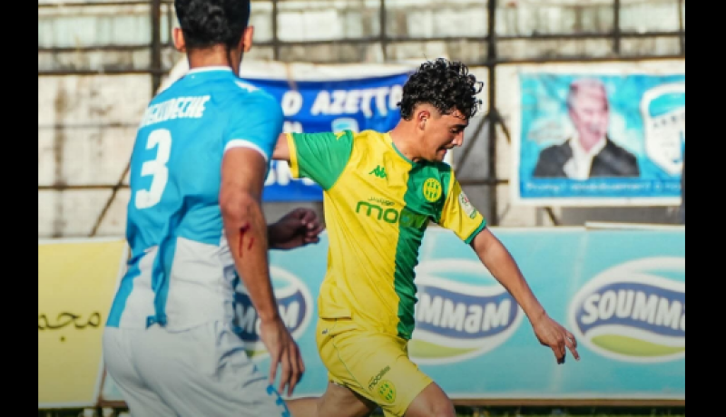 أولمبيك أقبو يطيح بشبيبة القبائل ويرتقي إلى “البوديوم”