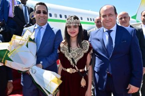 سيفي غريب يستقبل نظيره الموريتاني في زيارة رسمية