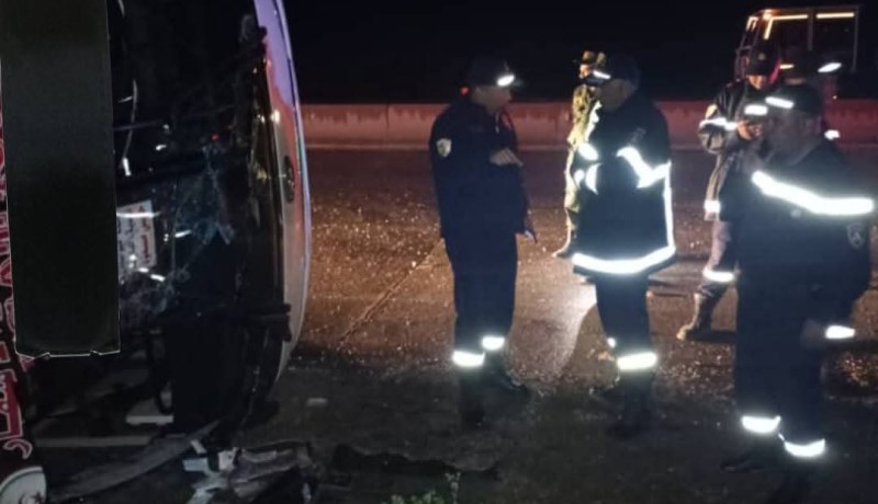 قتيل و25 جريحا إثر انقلاب حافلة بالجلفة