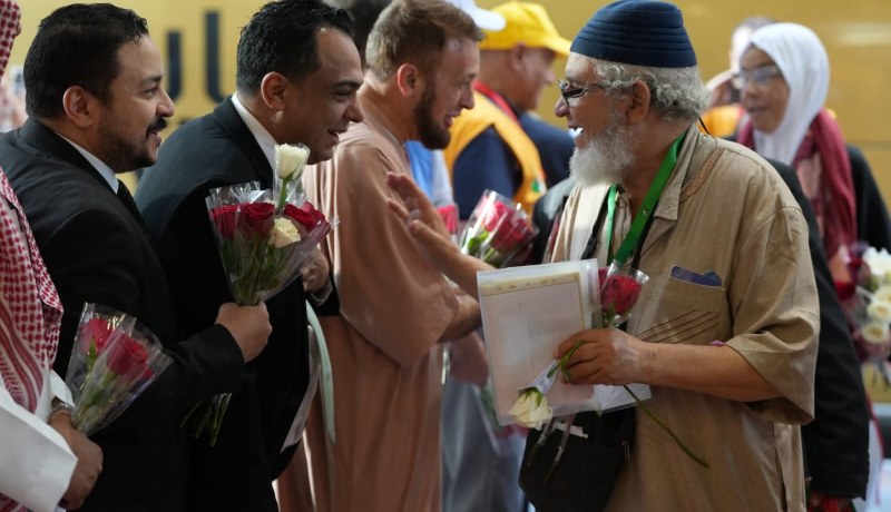 وصول اول فوج للحجاج الجزائريين إلى المدينة المنورة