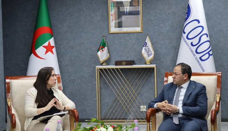 لجنة تنظيم عمليات البورصة تستقبل ممثلة البنك الدولي