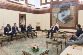 رئيس الجمهورية يستقبل رئيس الاتحاد الدولي لكرة القدم