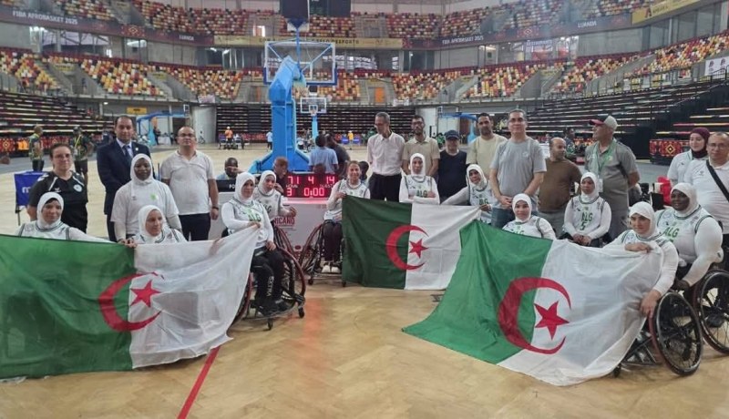 سيدات الجزائر لكرة السلة على الكراسي المتحركة يتوجن بالبطولة الإفريقية ويبلغن مونديال 2026
