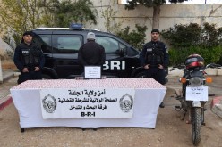 الجلفة: الإطاحة بمروّج وحجز 4781 قرص مهلوس