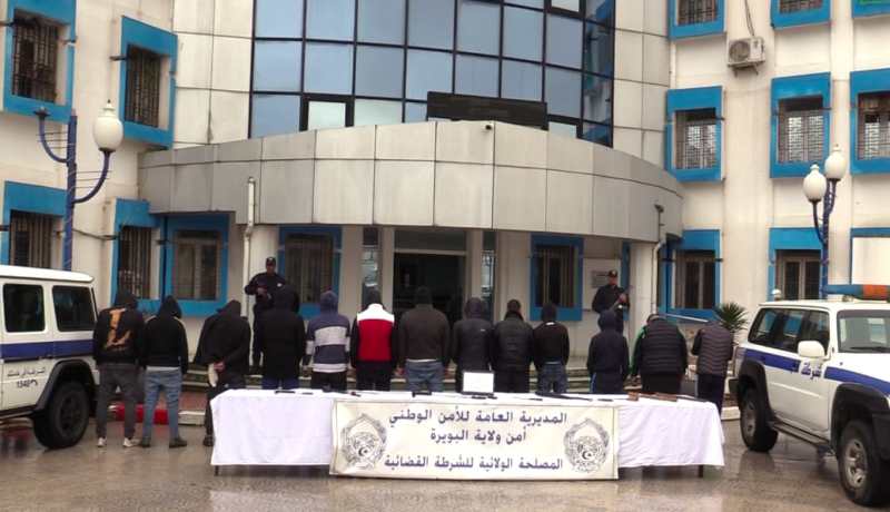 البويرة.. وضع حد لنشاط عصابة أحياء وحجز أسلحة بيضاء