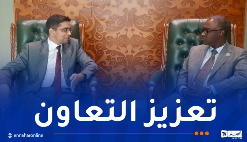 حيداوي يُجري محادثات مع نظيره الموريتاني