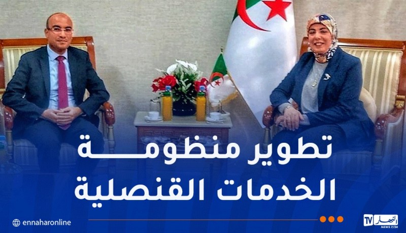 شايب يتباحث سبل تطوير وعصرنة الخدمات القنصلية مع وزيرة الرقمنة