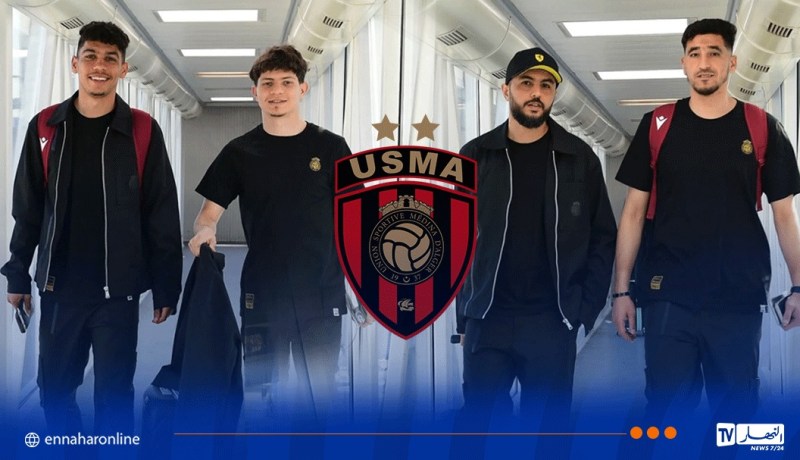 بالصور.. اتحاد العاصمة يغادر الجزائر لخوض لقاء العودة ضد أولمبيك أسفي