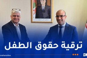 شايب يستقبل المدير الإقليمي “لليونيسف” لمنطقة الشرق الأوسط