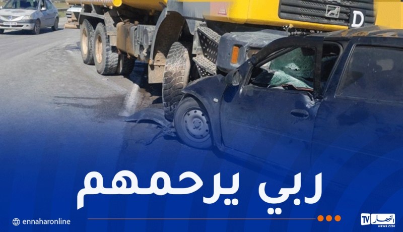 وفاة شخصين في حادث مرور بتبسة