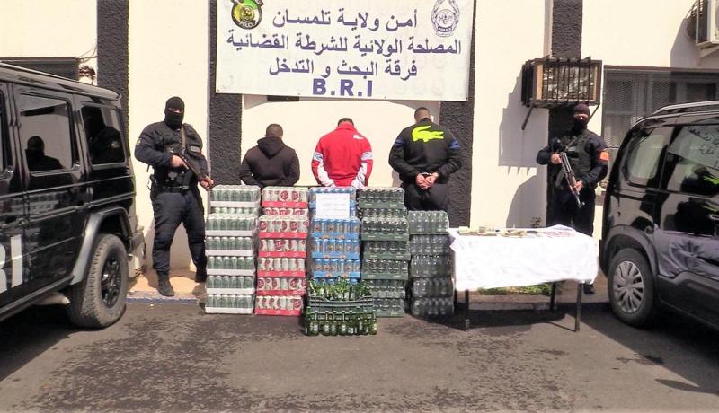 شرطة تلمسان تفكك شبكة إجرامية منظمة وتحجز مخدرات ومؤثرات عقلية