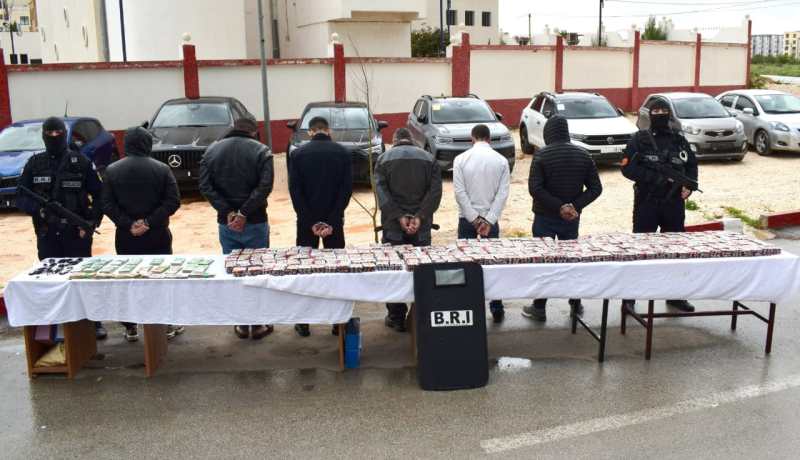 BRI قسنطينة تطيح بشبكة منظمة وتضبط 50 ألف قرص مهلوس