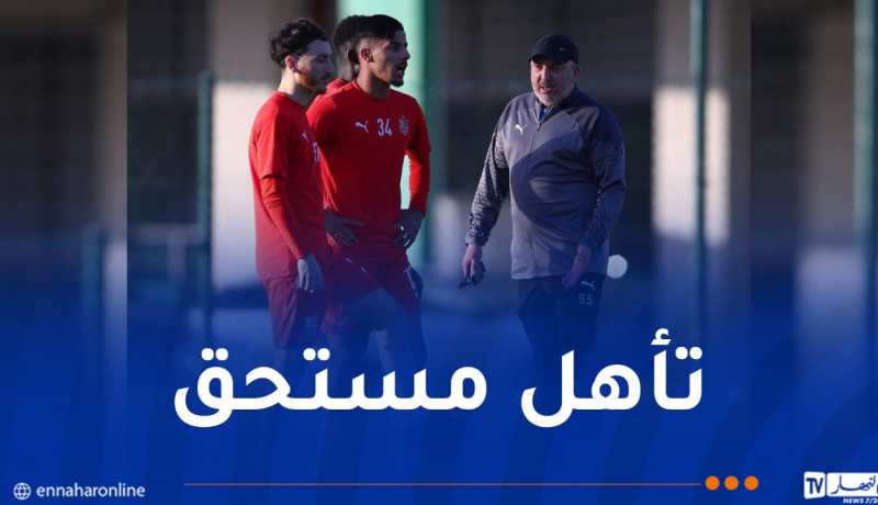 سبع: “أهنئ طاقمي الجزائري على بلوغ نهائي الكأس”