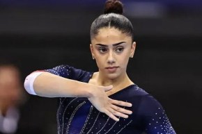 لعروي تحقق الميدالية البرونزية في جهاز المتوازي مختلف الارتفاعات