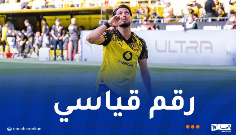 بن سبعيني يصنع التاريخ ويتوَّج لاعب الأسبوع في “البوندسليغا”