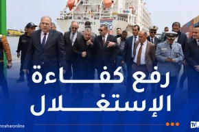 وزير الداخلية: تسريع وتيرة تفريغ السفن وتقليص مدة مكوثها بالأرصفة