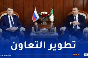 وزير الداخلية يستقبل مستشار الرئيس الروسي للتعاون الدولي في مجال النقل