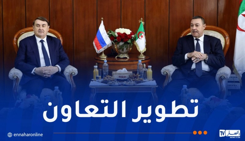 وزير الداخلية يستقبل مستشار الرئيس الروسي للتعاون الدولي في مجال النقل