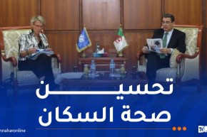 وزير الصحة يستقبل وفدا من منظمة “اليونيسيف”