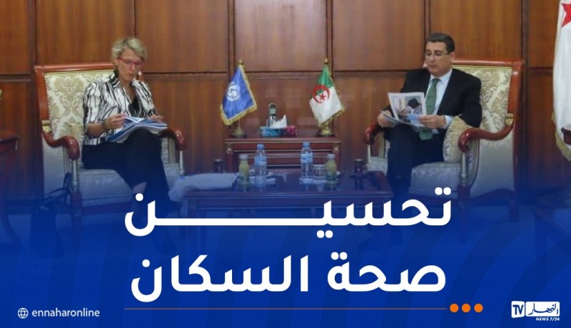 وزير الصحة يستقبل وفدا من منظمة “اليونيسيف”