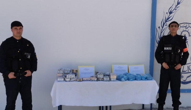 خنشلة: حجز 17 كلغ من المخدرات و7 كلغ مسحوق “الإكستازي”