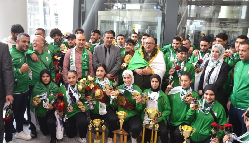 المنتخب الوطني للكامبو يعود إلى أرض الوطن متوجا بالمرتبة الأولى للبطولة العالمية