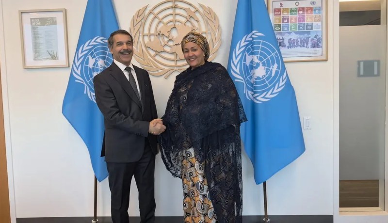 بوالزرد يجري مباحثات مع نائبة الأمين العام للأمم المتحدة بنيويورك 