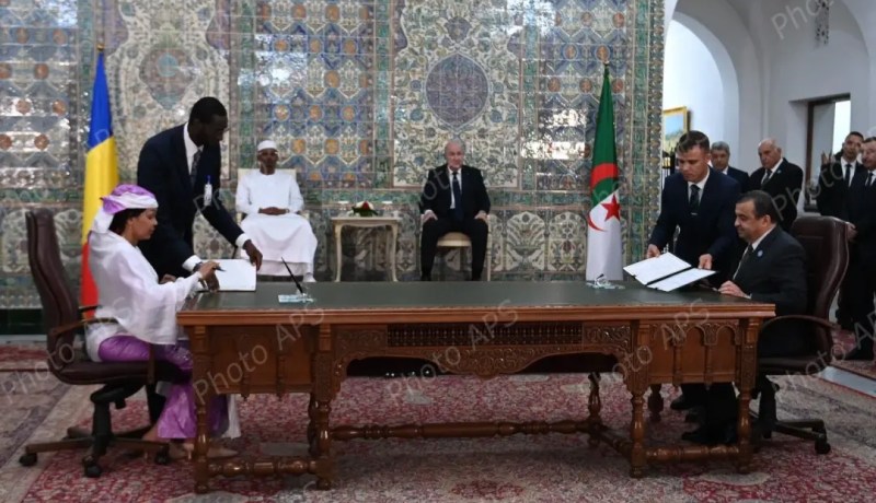 الجزائر- تشاد: توقيع عدة اتفاقيات ومذكرات تفاهم في مختلف مجالات التعاون