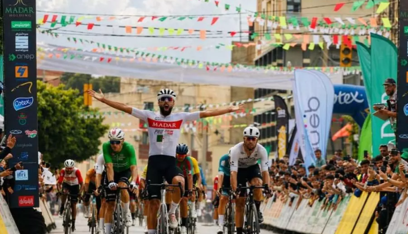 الجزائري حمزة ياسين يفوز بالمرحلة السادسة من طواف الجزائري الدولي