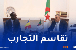 جلاوي يستقبل وزير البنى التحتية وفك العزلة وصيانة الطرق التشادي