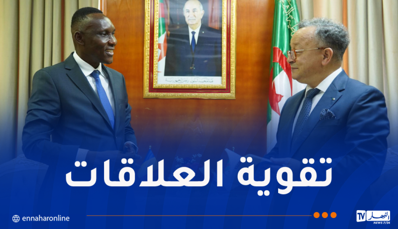 وزير التعليم العالي يستقبل نظيره التشادي