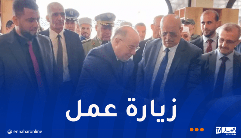 بلمهدي في زيارة عمل وتفقد إلى ولاية المدية