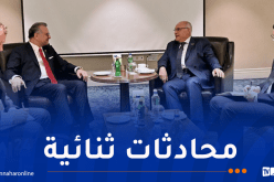 عطاف يتحادث مع المستشار الرفيع للرئيس ترامب بتركيا