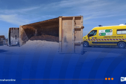 وفاة ستيني إثر انقلاب شاحنة محمّلة بالرمل بالمسيلة