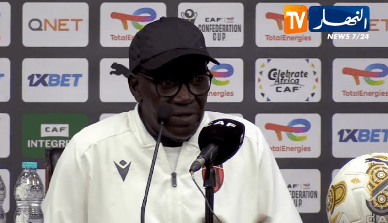 ندياي: “التأهل يُلعب على مباراتين ولاعبونا تحذوهم عزيمة كبيرة”