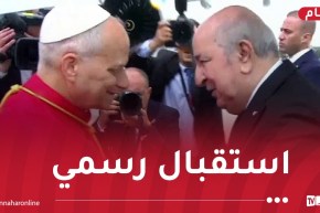 بمطار هواري بومدين..الرئيس تبون يستقبل بابا الفاتيكان ليو الرابع عشر